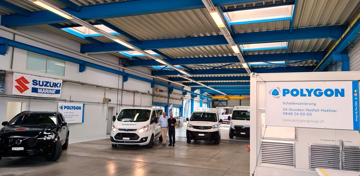 Polygon Switzerland strengthens its position in drying and leak detection 