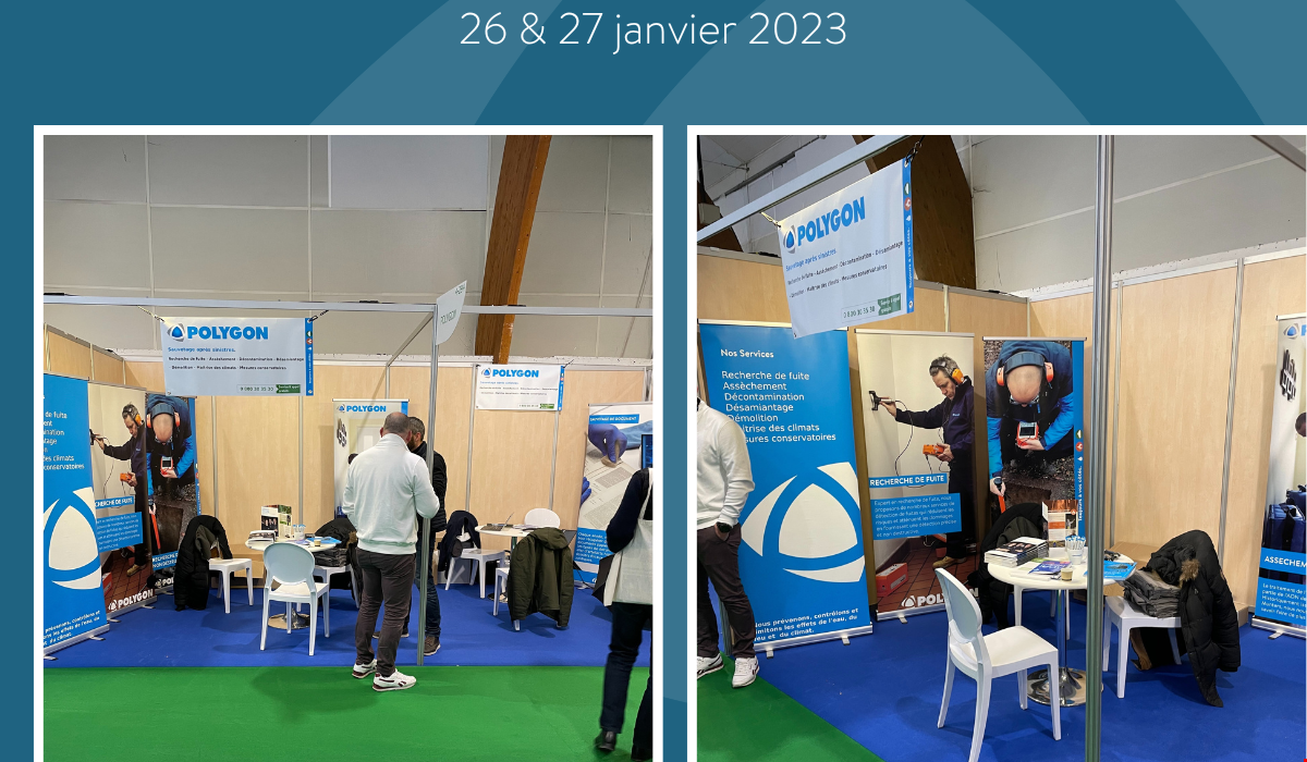 Polygon France était présent au salon Carrefour de l'eau et de la copropriété