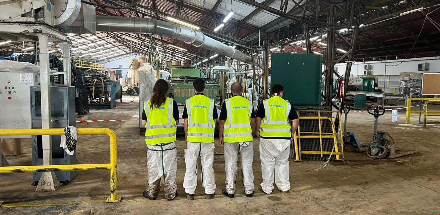 Polygon intervenes in hurricane - hit Guadeloupe