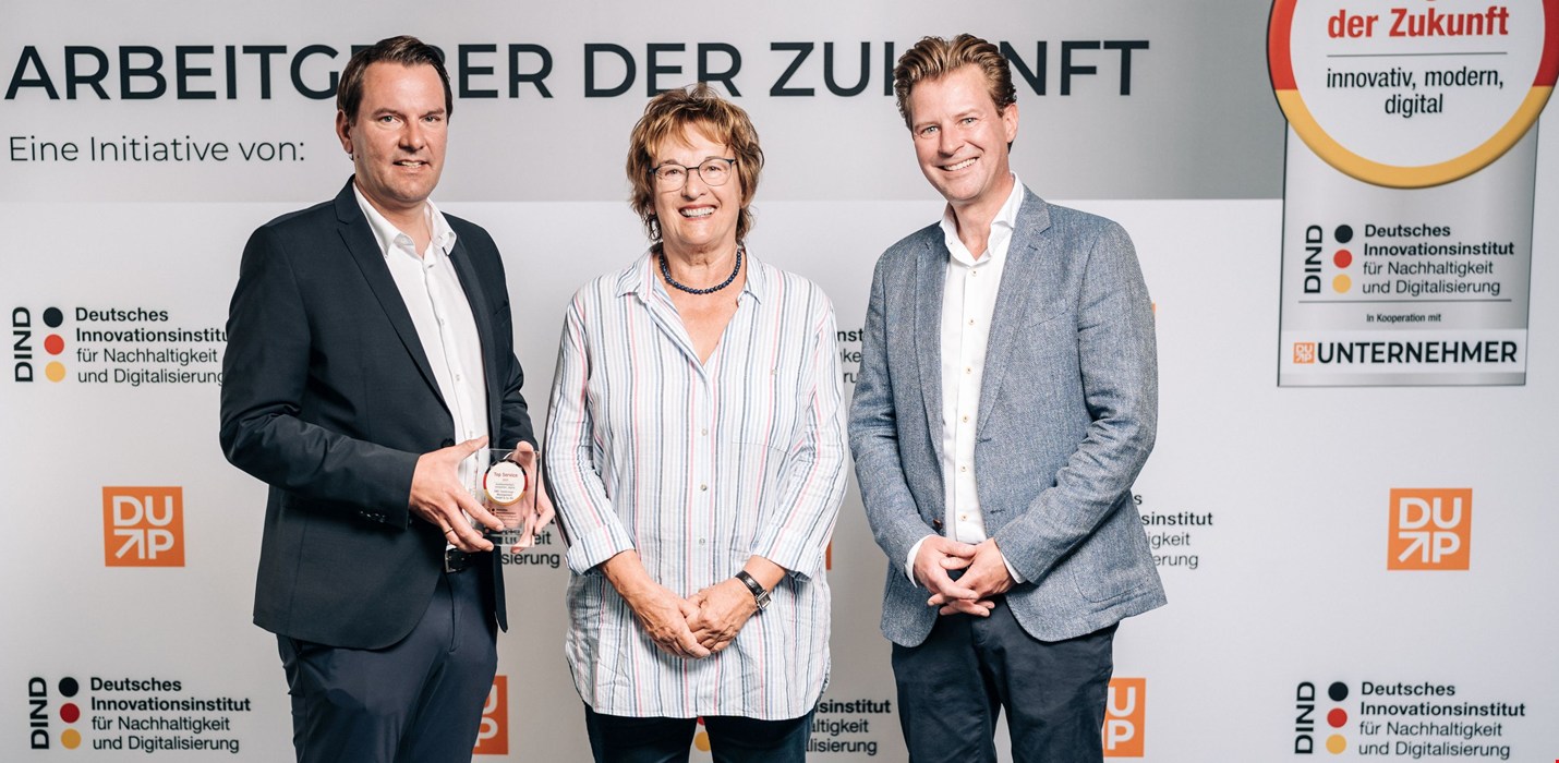 Tochterunternehmen SMD als Arbeitgeber der Zukunft ausgezeichnet