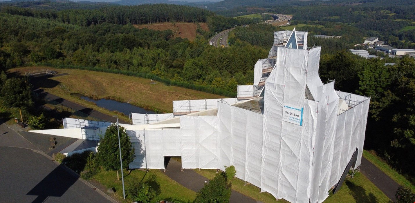 Spannendes Gerüstbauprojekt an der A45
