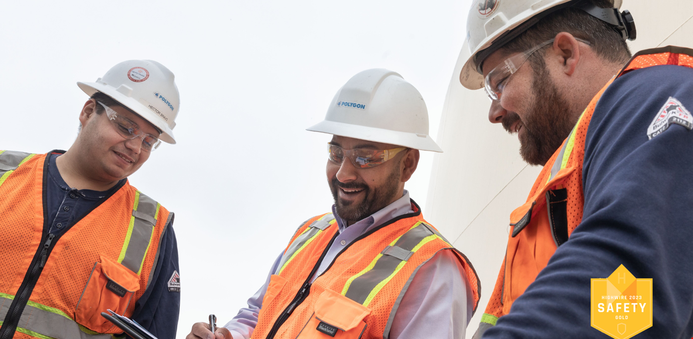 Polygon safety record recognized by Highwire