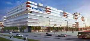 Miljö- och hållbarhet på Nya Karolinska Solna Polygon och AK-konsult